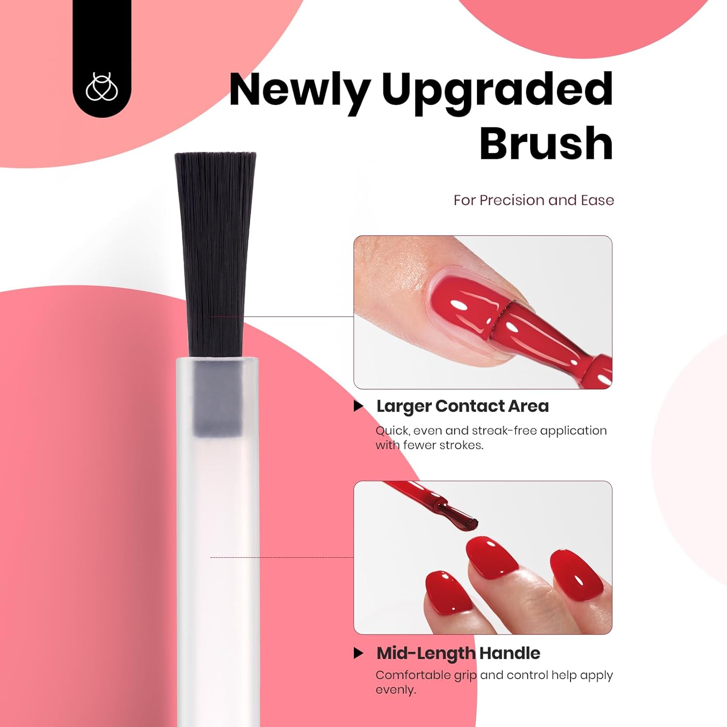 Hema Free Fiery Passion - Colorful Bottle 6 Color Each 15ml Gel Polish
