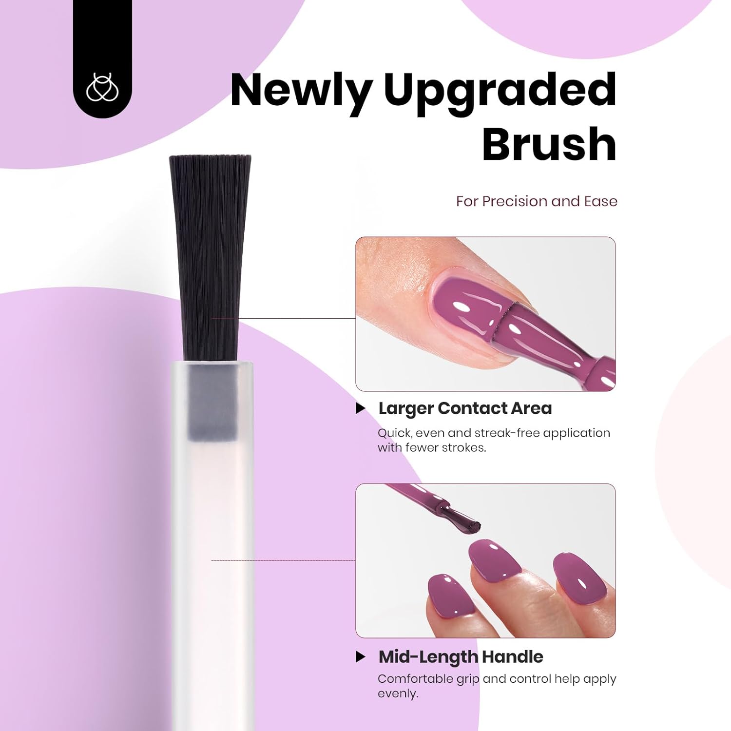 Serene Afternoon Spring Nails   - Hema Free Colorful Bottle 6 Color Each 15ml Gel Polish