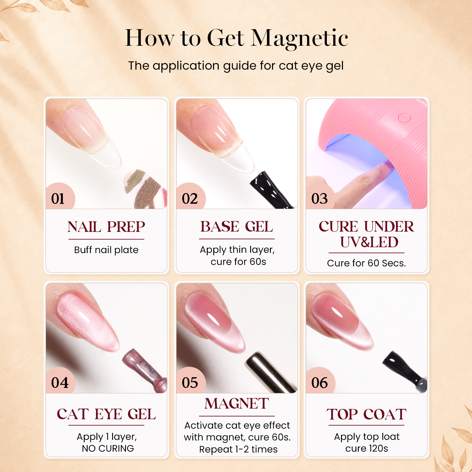 Beetles Pink Gel Gift Box | 12-Color HEMA-Free & TPO-Free Manicure Kit