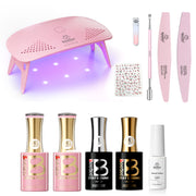 Beetles Stay Shining Fancy Game HEMA-FREE TPO FREE Gel Nail Kit with UV Light, DIY Salon-Quality at Home