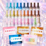 (Each 15ML) Luminous Veil-Beetles 30 Colors Gel Nail Polish Set Cat Eye With Display Color Cards