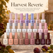 (Each 15ml) Harvest Reverie - Beetles 24 Colors Nude Nails Gel Polish Set With Display Color Card