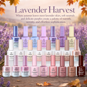 (Each 15ml) Lavender Harvest - Beetles 24 Colors Candy Nails Gel Polish Set With Display Color Card