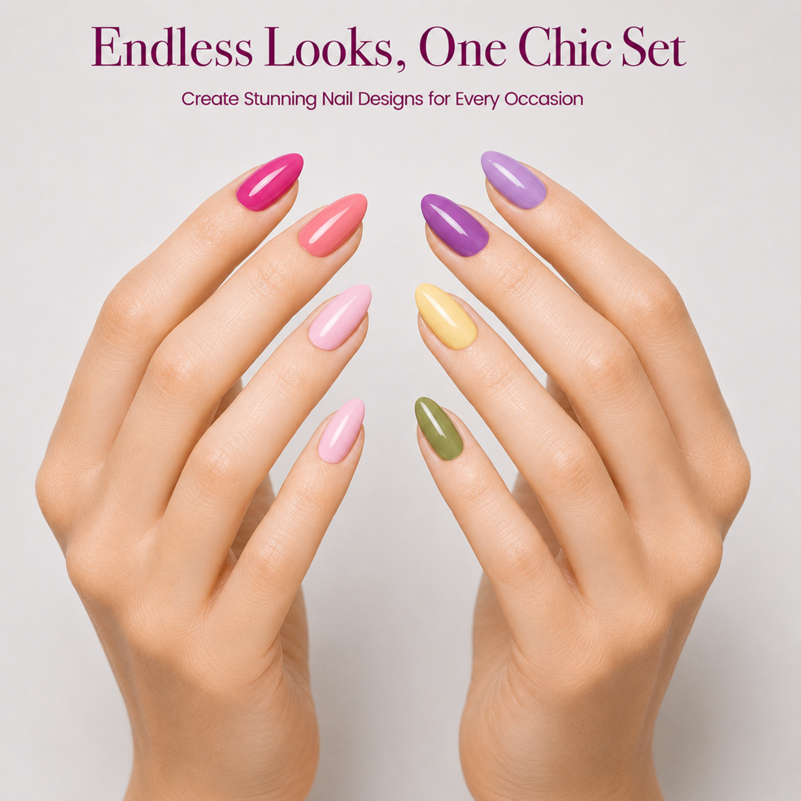 (Each 15ml) Spring Whisper- Beetles 30 Colors HEMA Free Spring Summer Nails Gel Polish Set