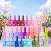 (Each 15ml) Pastel Sonata - Beetles 30 Colors HEMA Free Colorful Nails Gel Polish Set