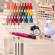 Beetles Beetles Gel Nail Starter Kit Hema-Free 30 Colors Hema-free Fall & Winter Nails