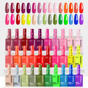 (Each 15ml) Citrus Garden - Beetles 30 Colors HEMA Free Summer Nails Gel Polish Set