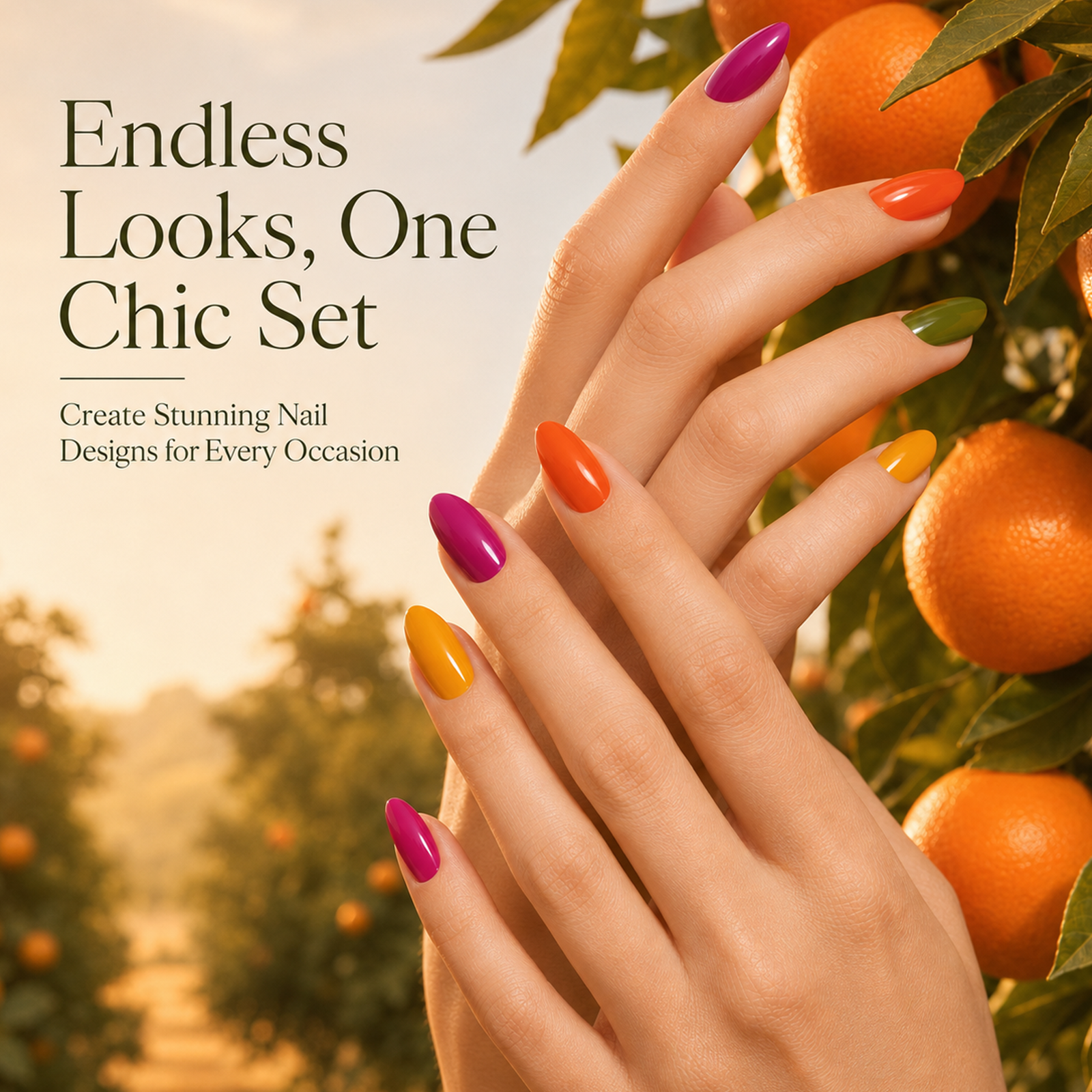 (Each 15ml) Citrus Glow-Beetles 30 Colors HEMA Free Gel Polish Set Fall Nails