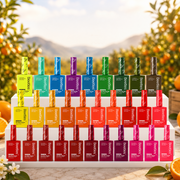 (Each 15ml) Citrus Glow-Beetles 30 Colors HEMA Free Gel Polish Set Fall Nails