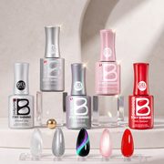 (Each 15ml) Magnetic Moods-Beetles 5 Colors Cat Eye Gel Polish Set