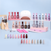 First Mani Magic-Beetles Gel Nail Starter Kit 18 Colors Gel Polish Set All-in-One Mani Kit 7.5ML