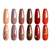 Caramel Collection | Gel Polish 6 Colors Set