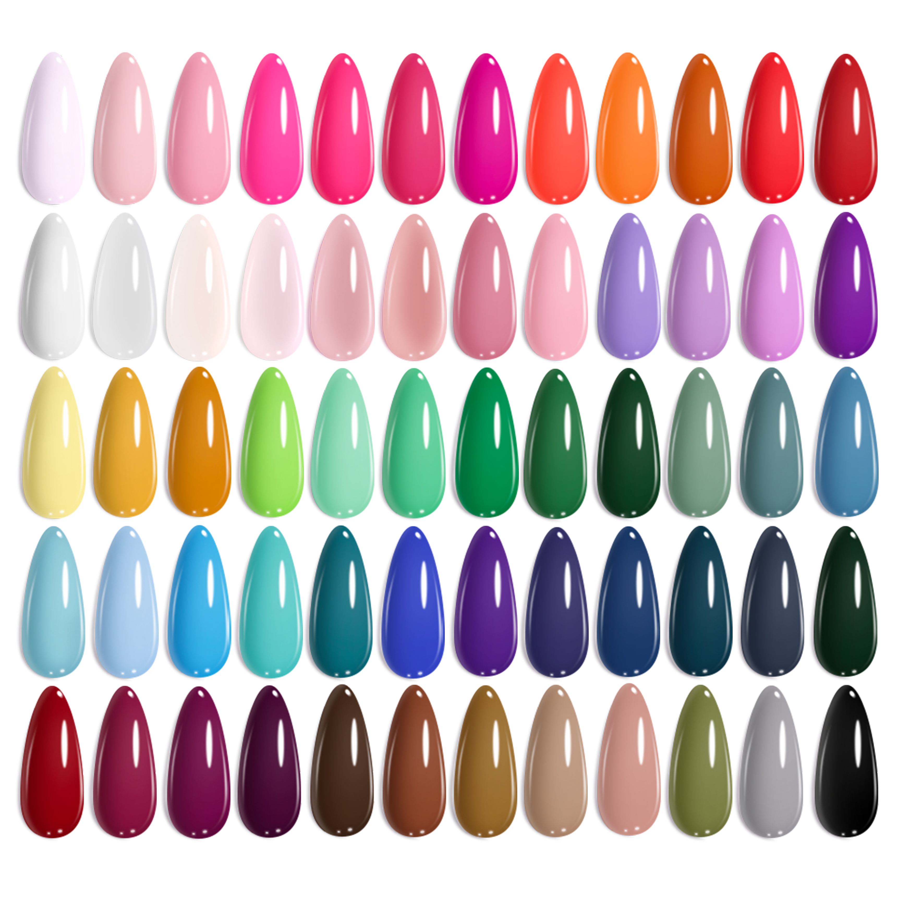 Beetles Gift Box - Emotional Spectrum︱60-Color Gel with Base & Top Coat