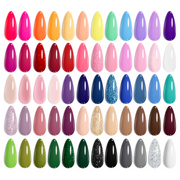 Seasonal Harmony Gel Nail Polish | 60 Nail Gel Polish Colors Kit total 70pcs