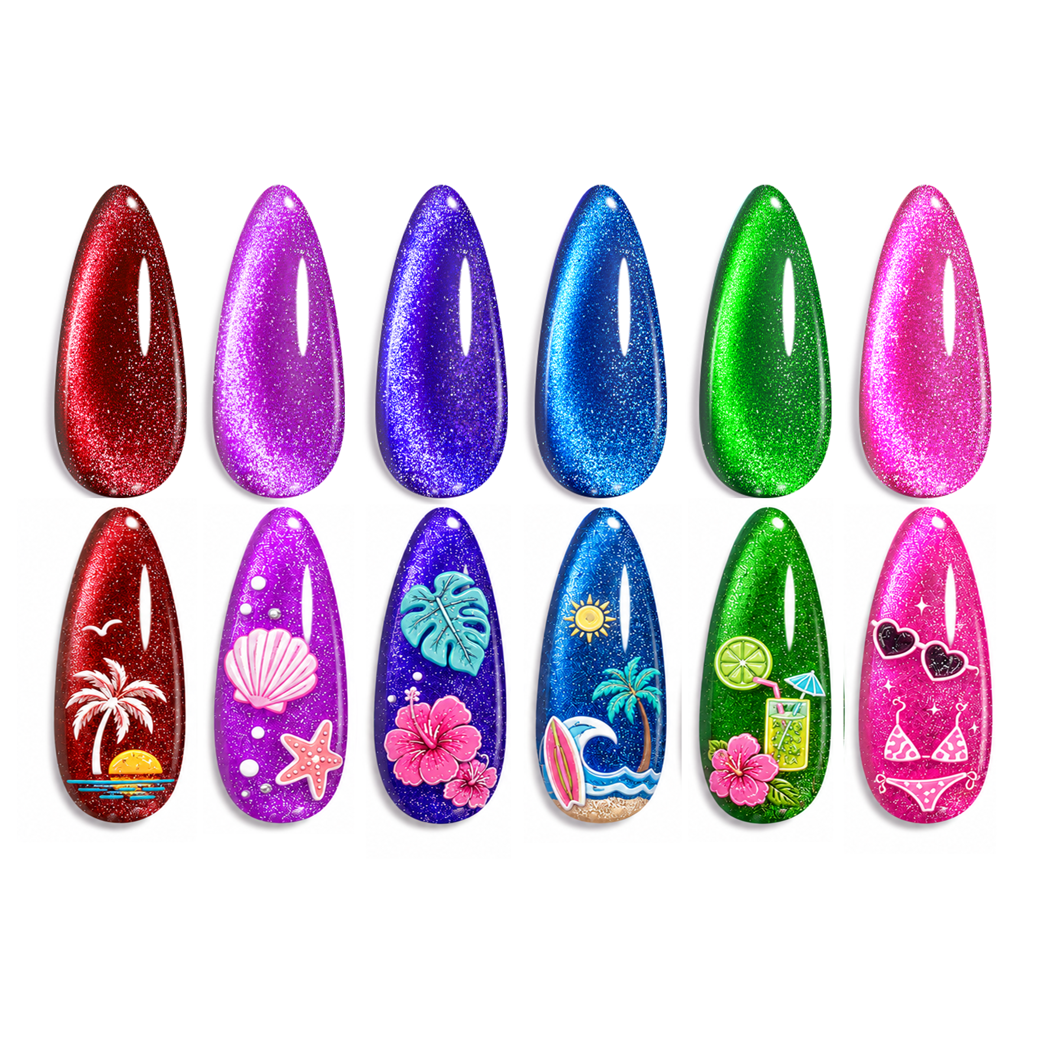 Youth Radiance | 6 Colors Gel Polish Set