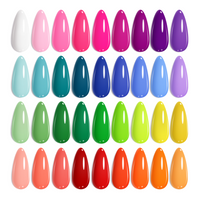High Closs Shine  | 36 Nail Gel Polish Colors Spring Nails