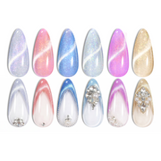 Fairy's Descent - Chameleon Cat Eye Spring Nails 6 Colors Gel Polish Set