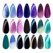 Beetles Stellar Mirage  - 20 Colors Nails Jelly Cat Eye Color Changing Gel Polish Set