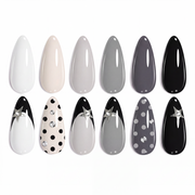 Prime High Gloss Shine -  6 Color Gel Nail Polish Kit