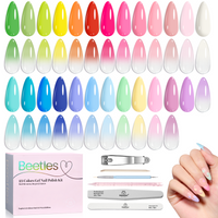 Blooming Dye - 25 Gel Colors Set With Blooming Gel Summer Nails Neon Rainbow