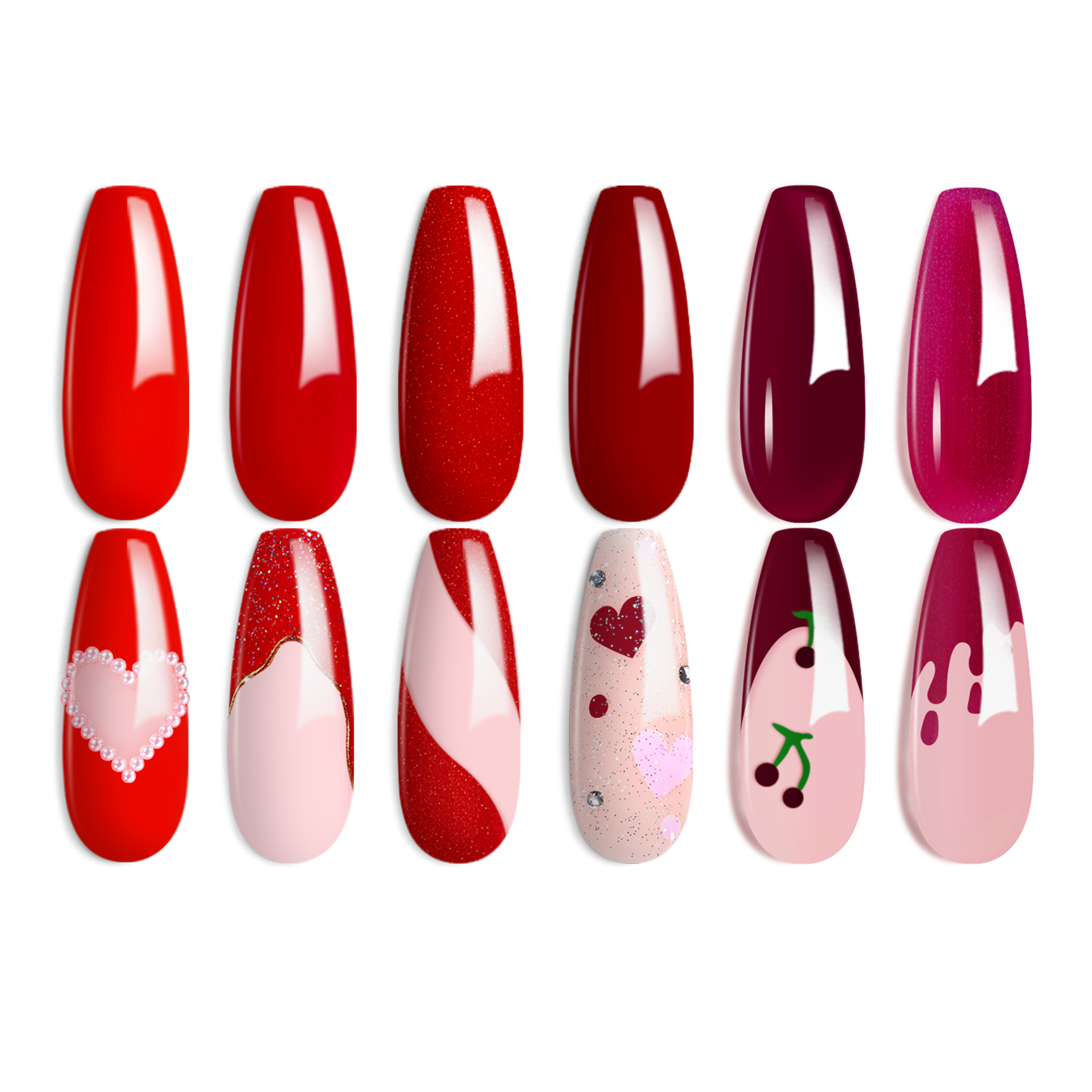 Bloody Mary |  6 Colors Gel Polish Set