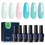 Pisces_Mermaid Tears 2/12 | Gel Polish 6 Colors Set