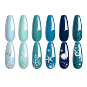 Iceland Lagoon | 6 Colors Gel Polish Set