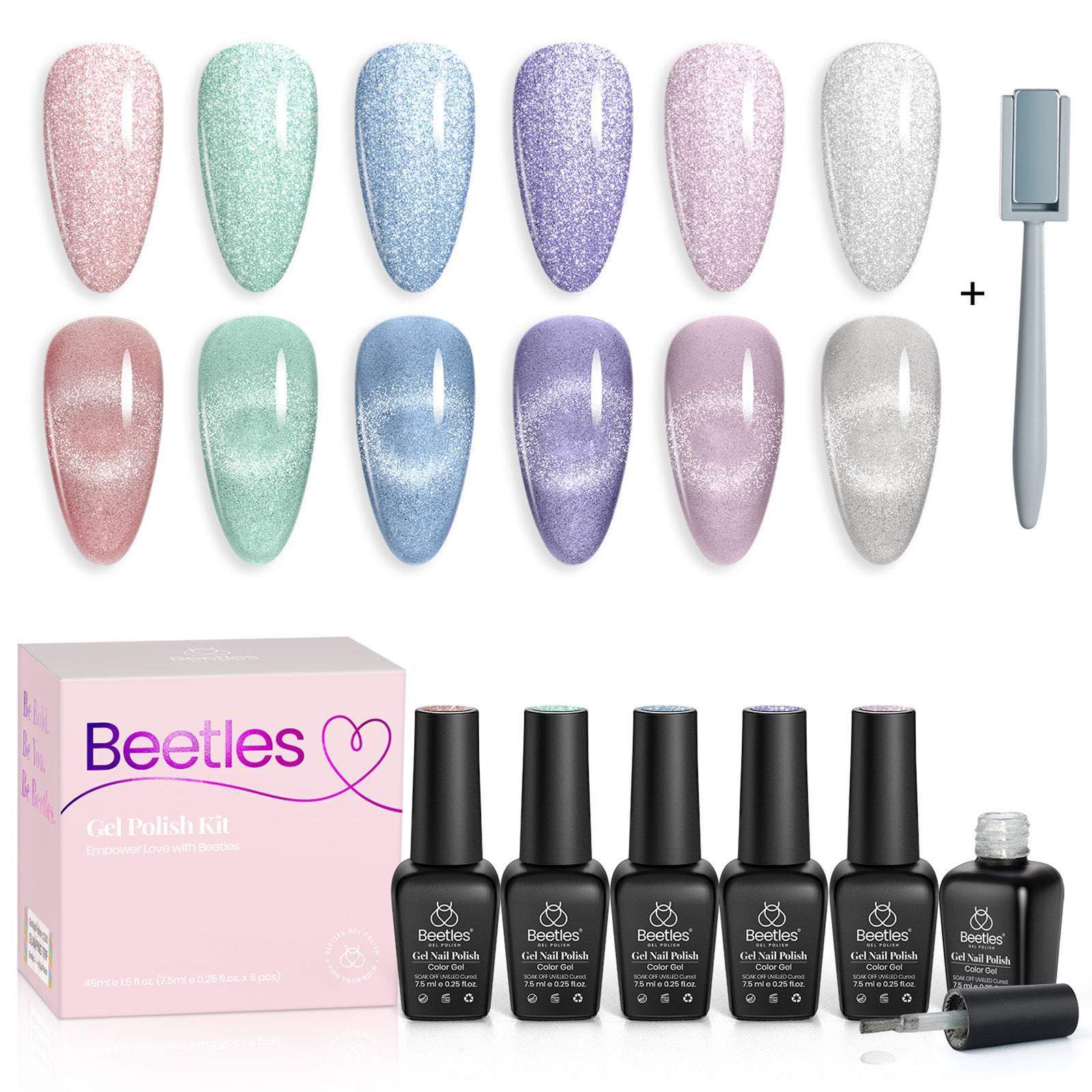 Dazzling Radiant | Gel Polish 6 Colors Set