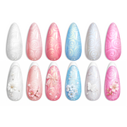 Mermaid Legend | 6 Colors Pearl Shell Nails Gel Polish Set