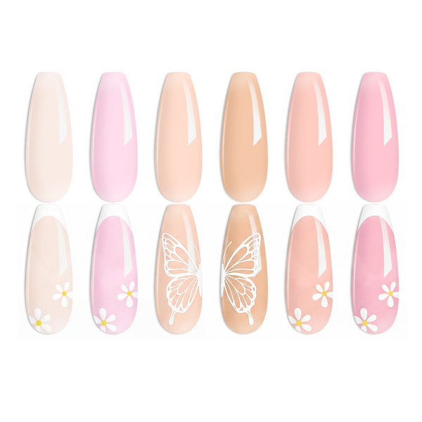 Ballet Dress | 6 Colors Gel Polish Nails Set