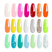 Diva of Divas - 20 Colors Gel Nail Polish Set