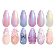Pearly Moonstone | 6 Colors Spring Nails Pearl Pearlescent Gel Polish Set