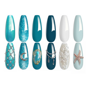 Dazzling Princess | 6 Colors Gel Polish Set