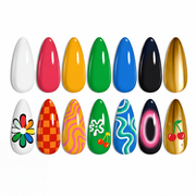 Go for Gold | 6 Colors Gel Polish Set Nails