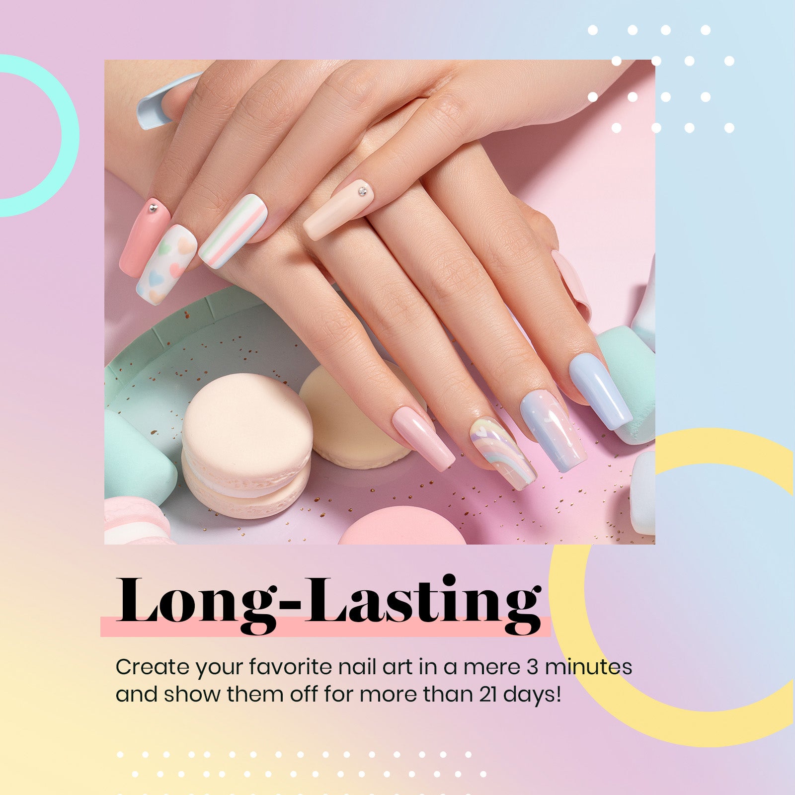 Beetles 20 Colors Light Pink Purple Gel Nail Polish Set, 23Pcs Spring Blue Yellow Green Summer Sequins Gel Sparkling Glitter Gel Nail Polish Kit with Glossy & Matte Top Coat Base Coat
