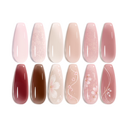 Sunset Rose | 8 Colors Gel Polish Set
