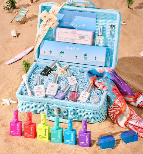 Gift Box Gel Nail Polish Set Neon Pretty Box DIY Gift Basket for All Season