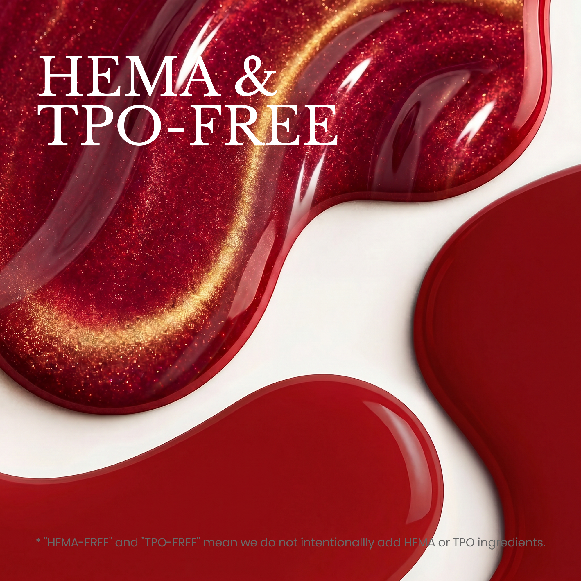 Beetles Pro Crimson HEMA Free TPO Free Gel Nail Polish 20ml