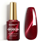 Beetles Pro Ruby Radiance HEMA Free TPO Free Cat Eye Gel Polish 20ml
