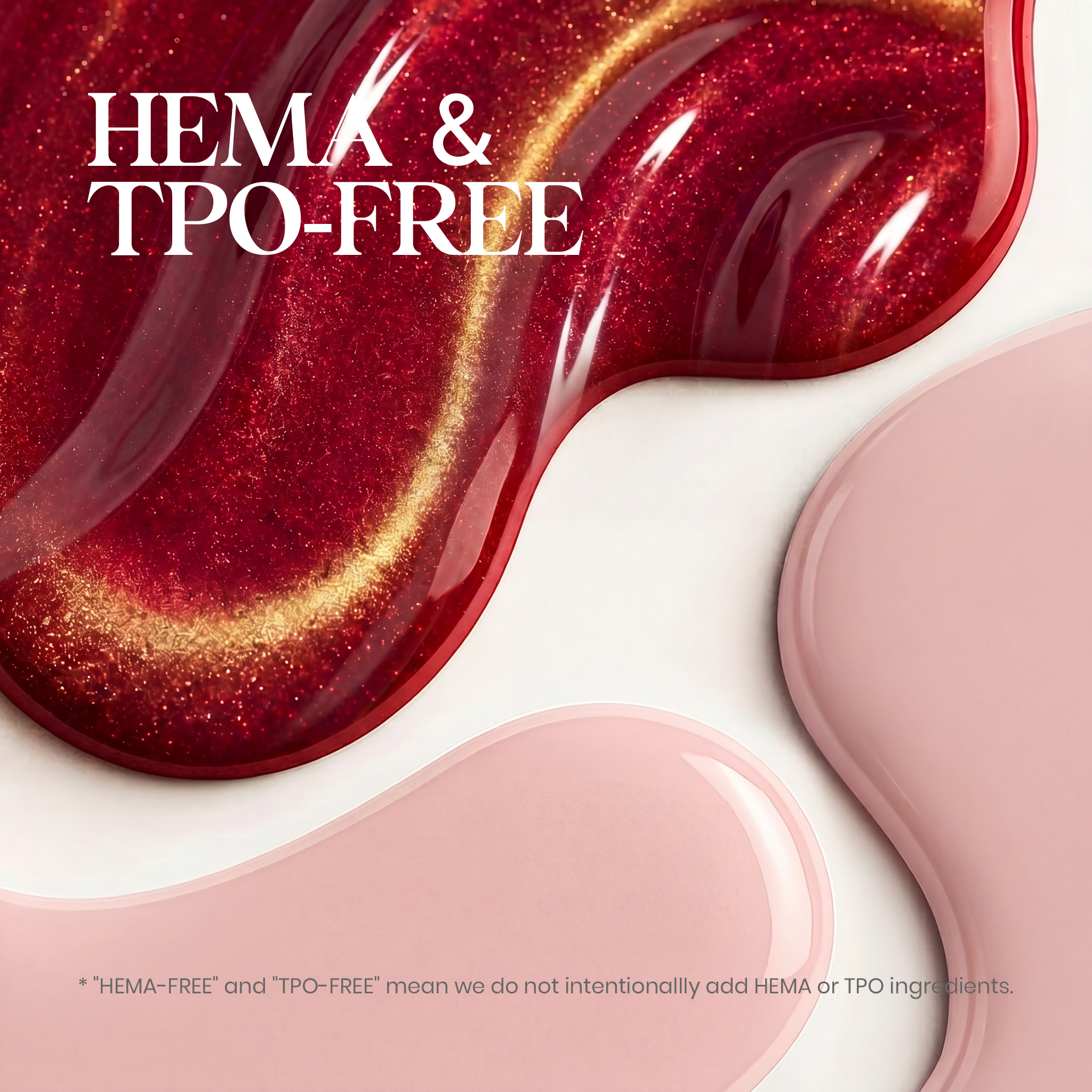 Beetles Nail Glow Pale Pink Pillow HEMA Free TPO Free Jelly Gel Polish 15ml