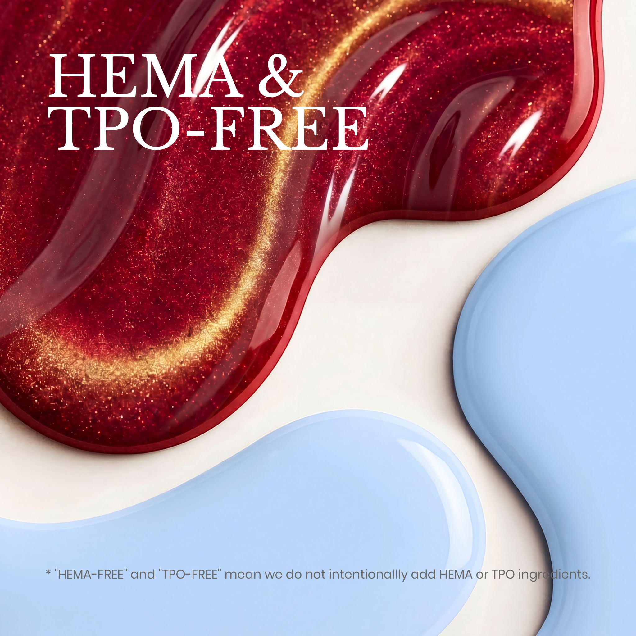 Beetles Pro Blue Memories HEMA Free TPO Free Gel Nail Polish 20ml