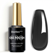 Beetles Pro Black Crystal HEMA Free TPO Free Jelly Gel Nail Polish 20ml
