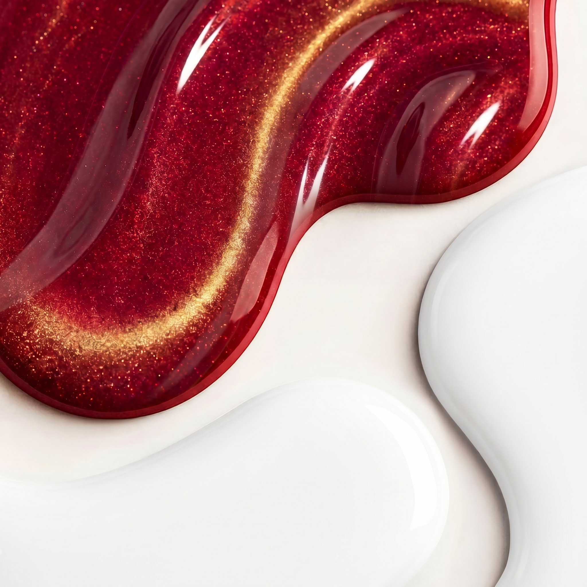 Beetles Stay Shining Frosted White HEMA Free TPO Free Gel Nail Polish 15ml