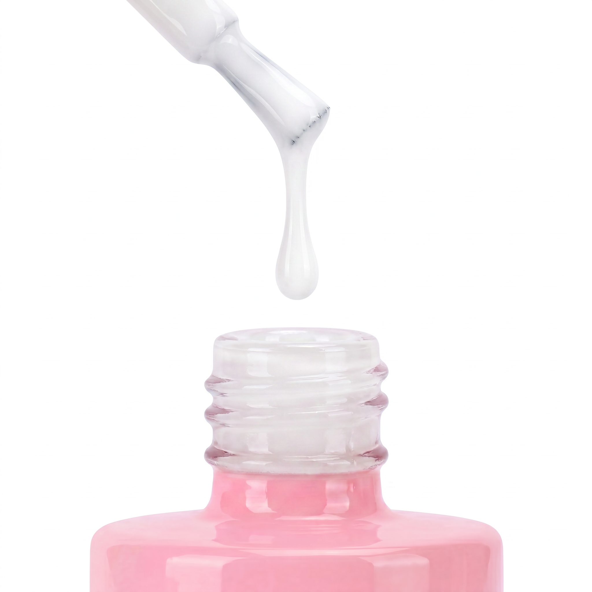 Beetles Stay Shining Frosted White HEMA Free TPO Free Gel Nail Polish 15ml