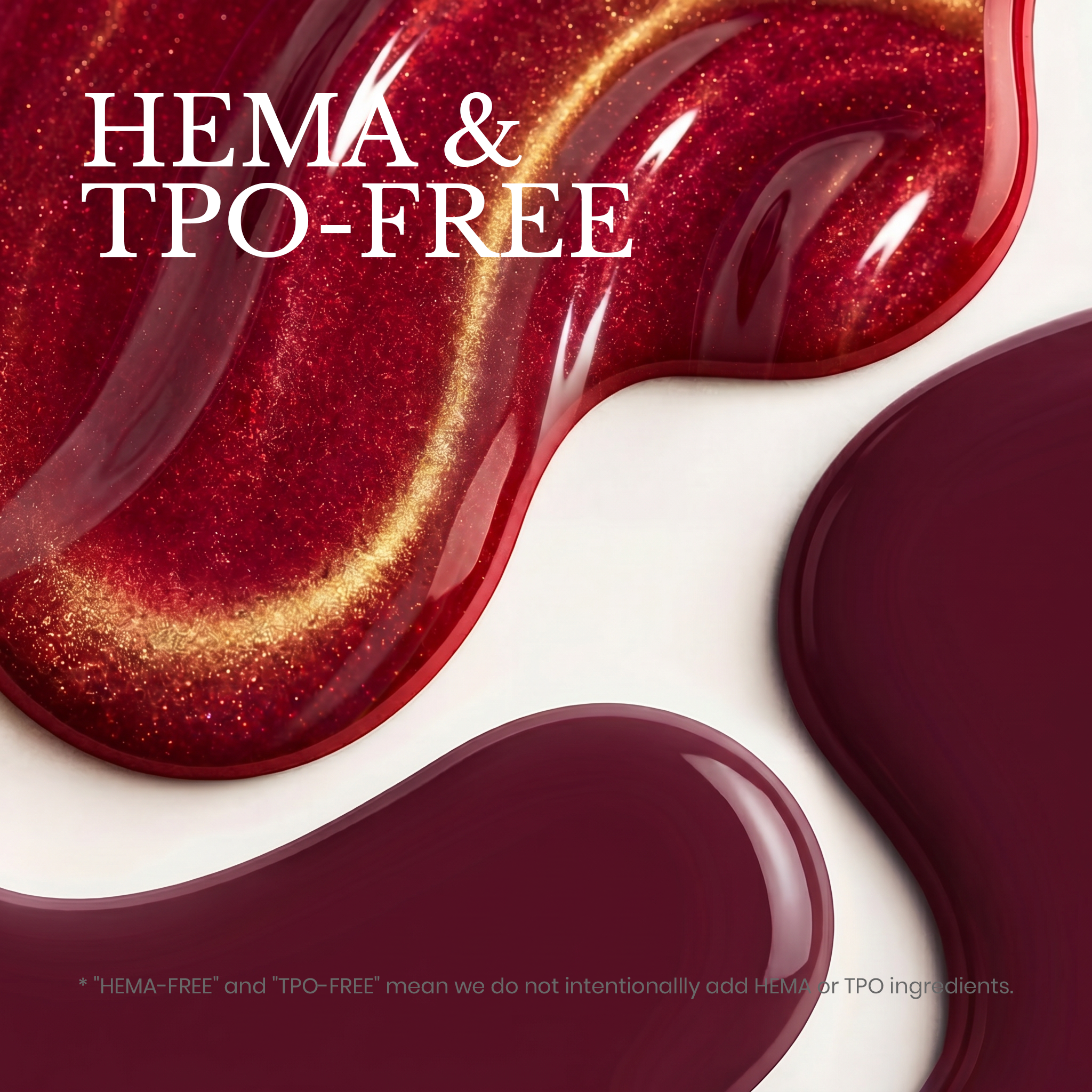 Beetles Stay Shining Royal Ruby HEMA Free TPO Free Cat Eye Gel Nail Polish with Magnetic 15ml