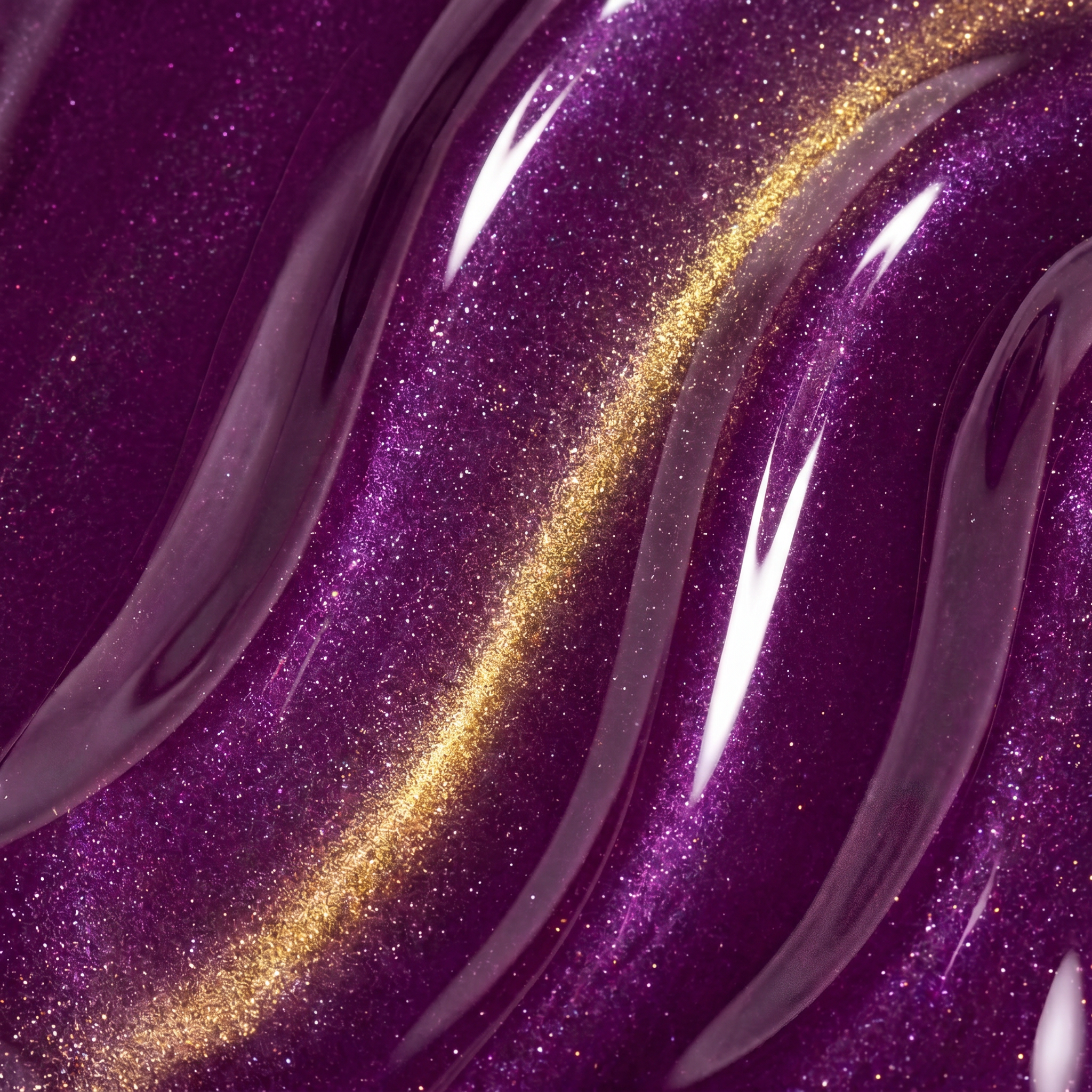 Beetles Stay Shining Grape Gleam HEMA Free TPO Free Cat Eye Gel Nail Polish with Magnetic 15ml