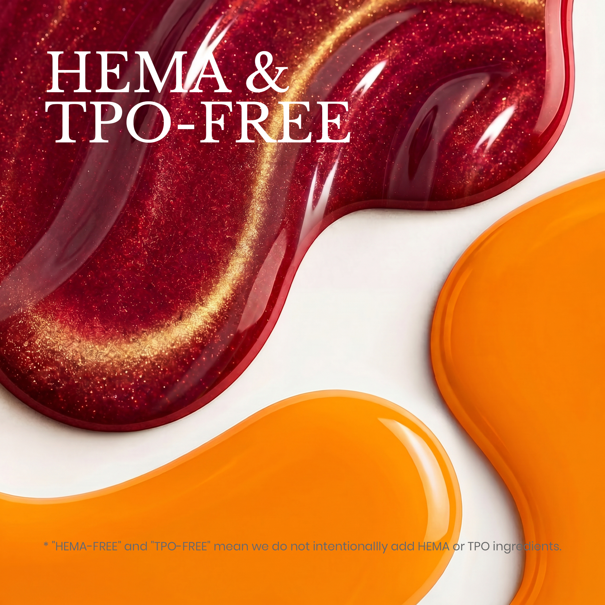 Beetles Stay Shining Carrot Orange HEMA Free TPO Free Gel Nail Polish 15ml