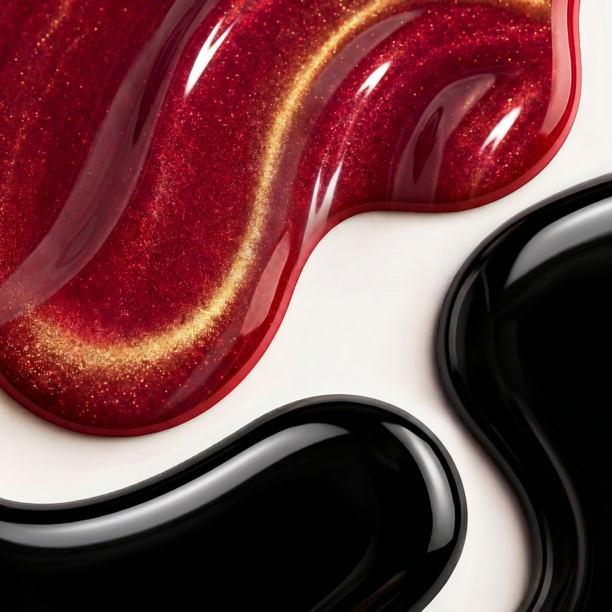 Beetles Stay Shining Void Black HEMA Free TPO Free Gel Nail Polish 15ml