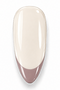 Creating a smoky brown French tip