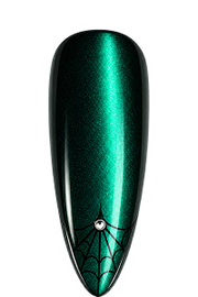 Apply a layer of glossy top coat and cure for 60–90 seconds.